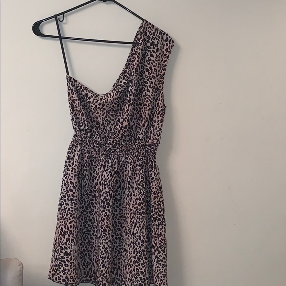 kardashian Kollection one shoulder dress